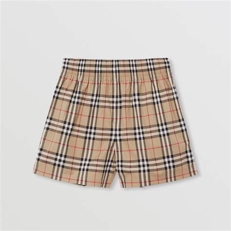 burberry shorts for women